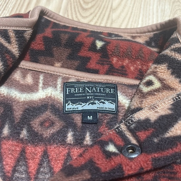 Vintage Sweater Free Nature - Picture 2 of 3